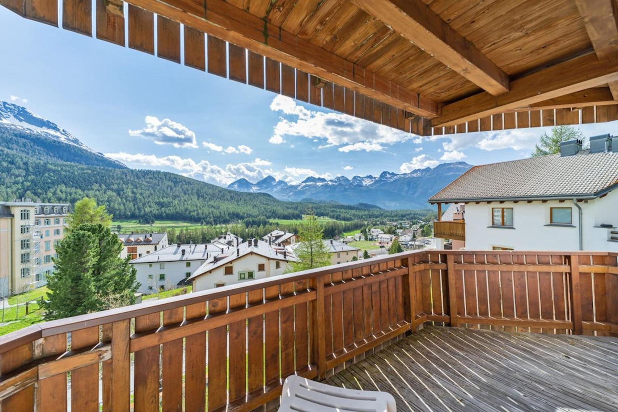 Chesa San Peider - Pontresina Apartment ภายนอก รูปภาพ