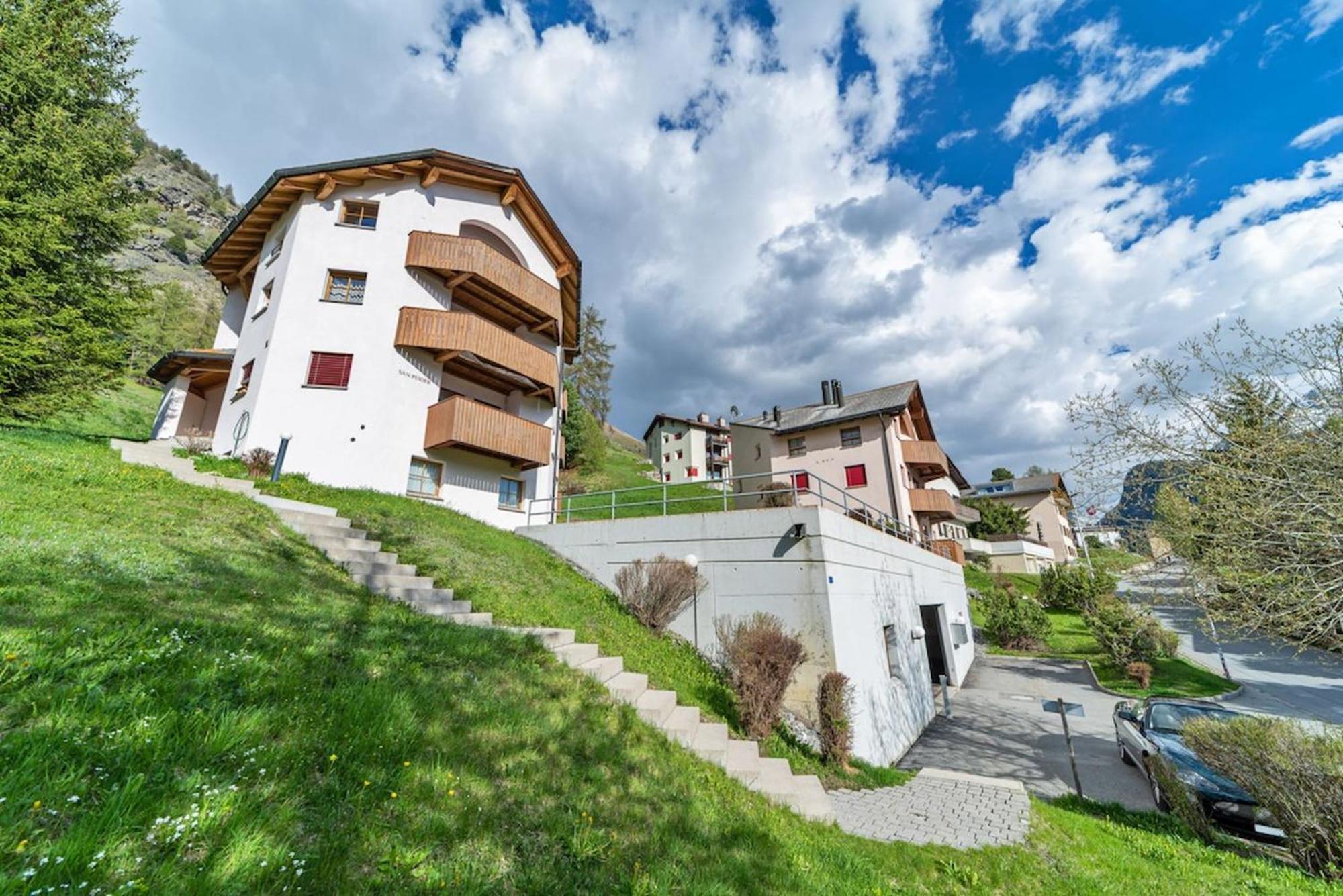 Chesa San Peider - Pontresina Apartment ภายนอก รูปภาพ
