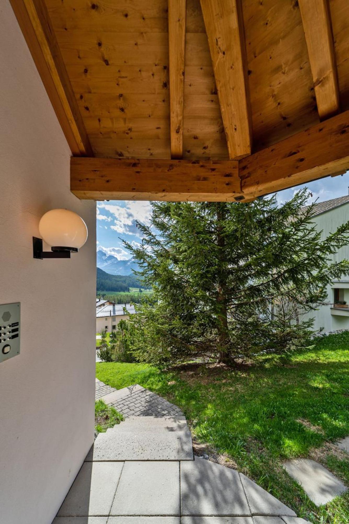 Chesa San Peider - Pontresina Apartment ภายนอก รูปภาพ