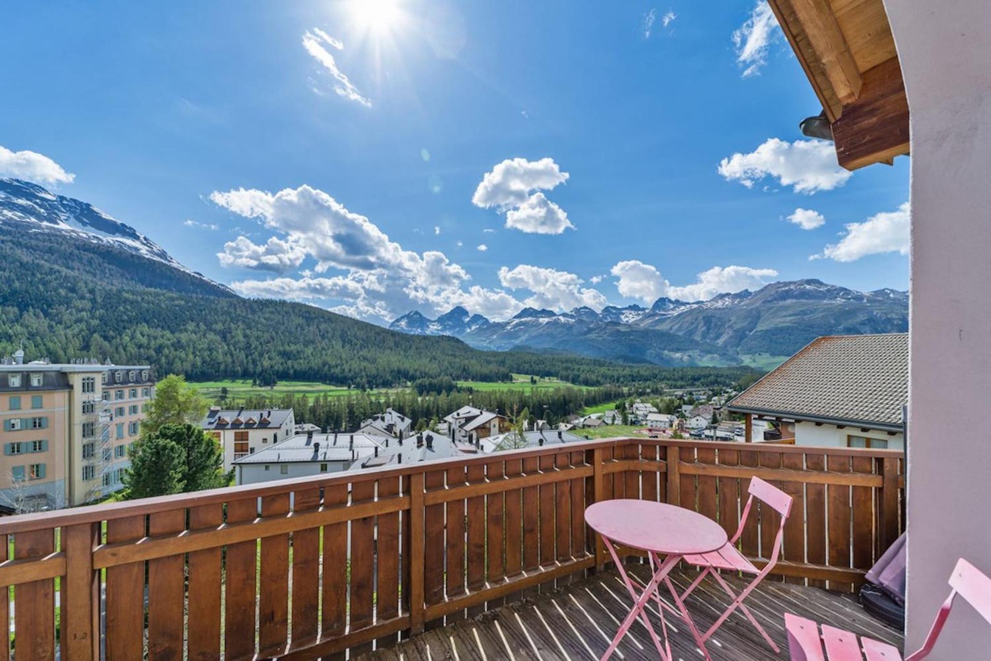 Chesa San Peider - Pontresina Apartment ภายนอก รูปภาพ