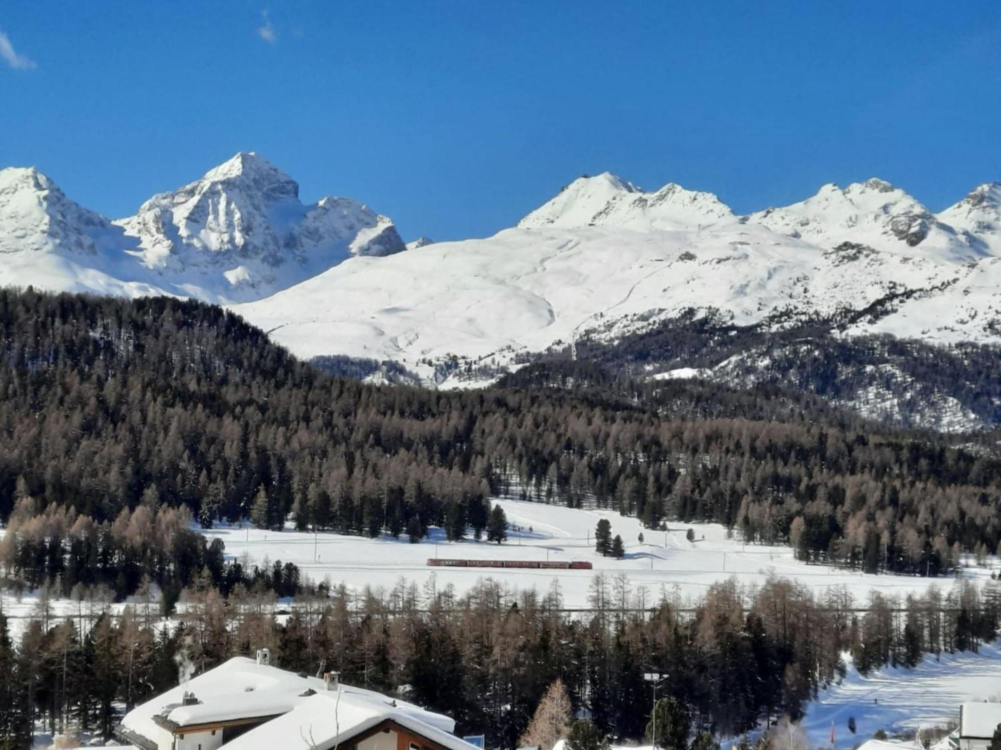 Chesa San Peider - Pontresina Apartment ภายนอก รูปภาพ