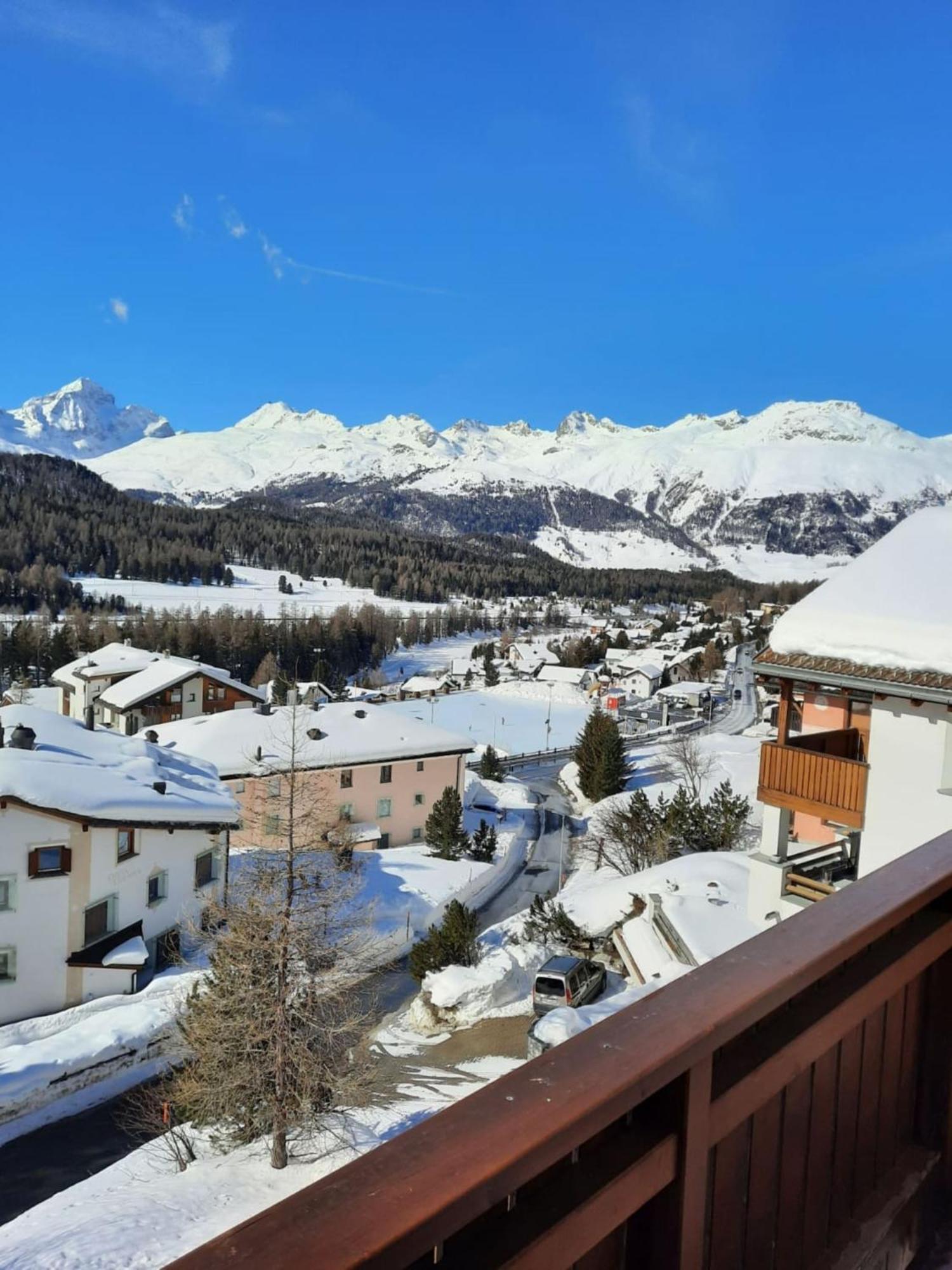 Chesa San Peider - Pontresina Apartment ภายนอก รูปภาพ